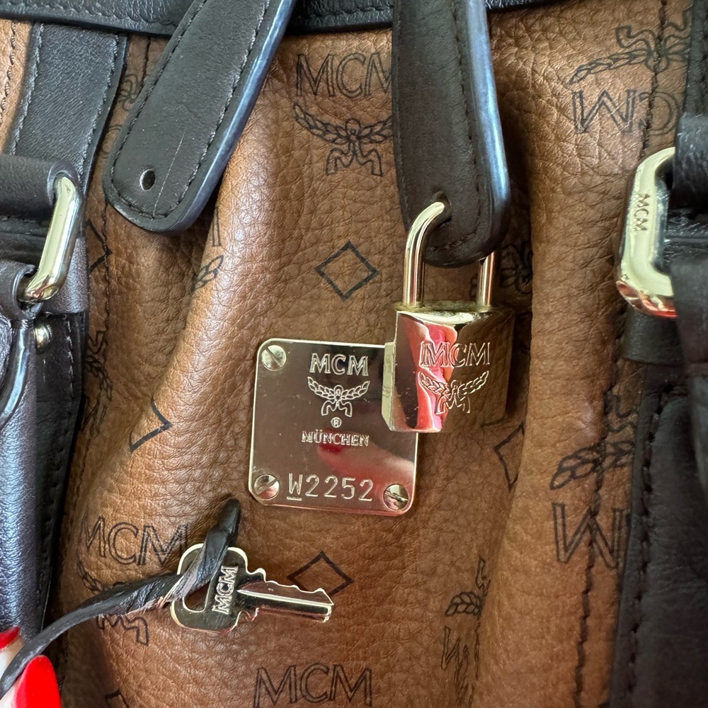 Guaranteed Authentic Mcm Handbag - image 8